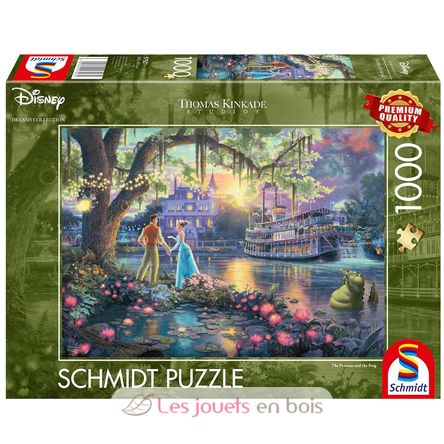 Puzzle Die Prinzessin und der Frosch 1000 Teile S-57527 Schmidt Spiele 1