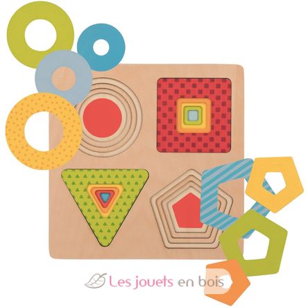 Schichtenpuzzle Formen GK57705 Goki 1