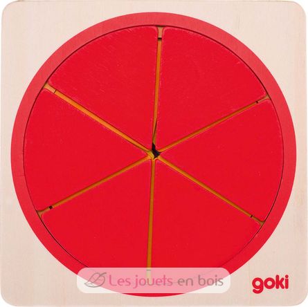 Schichtenpuzzle Kreis GK57737 Goki 3