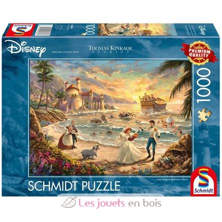 Puzzle Kleine Meerjungfrau 1000 Teile S-58036 Schmidt Spiele 1