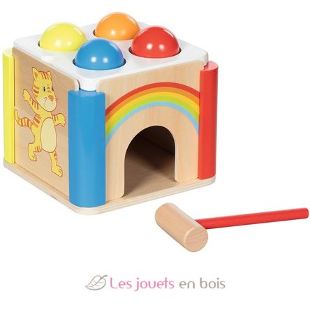 Klopfkiste Regenbogen GK58297 Goki 1