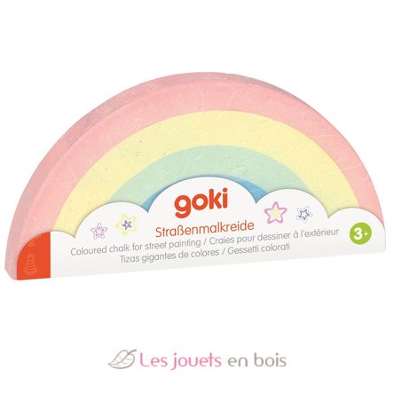 Straßenmalkreide Regenbogen GK58325 Goki 2