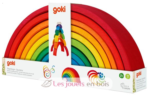 Regenbogen aus Holz GK58478 Goki 9