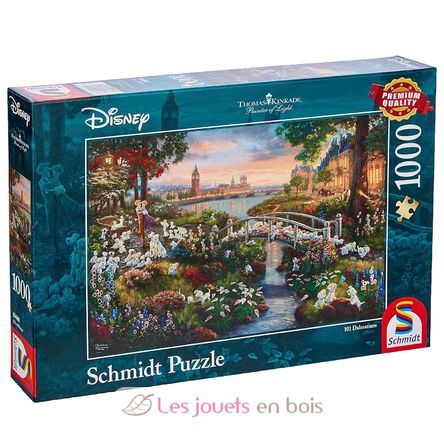 Puzzle 101 Dalmatiner 1000 Teile S-59489 Schmidt Spiele 1