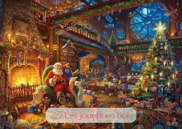Puzzle Der Weihnachtsmann und seine Wichtel 1000 Teile S-59494 Schmidt Spiele 2