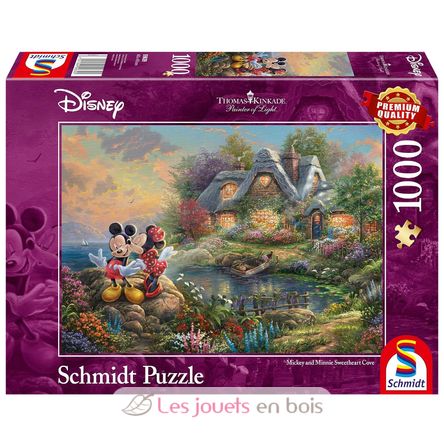 Puzzle Mickey und Minnie die Liebsten 1000 Teile S-59639 Schmidt Spiele 1