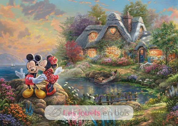 Puzzle Mickey und Minnie die Liebsten 1000 Teile S-59639 Schmidt Spiele 2