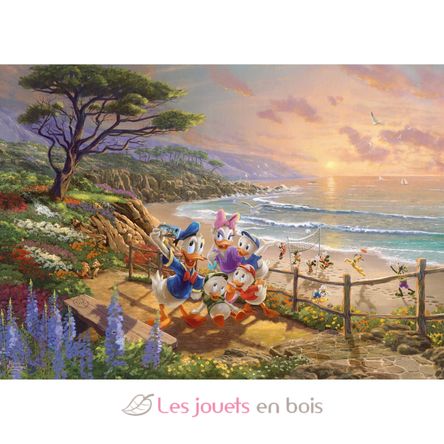 Puzzle Donald und Daisy 1000 Teile S-59951 Schmidt Spiele 2