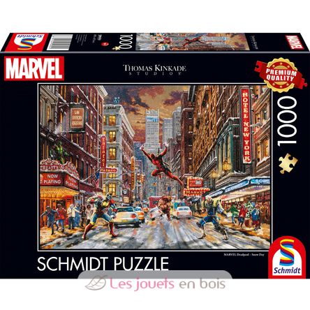 Puzzle Marvel Deadpool 1000 Teile S-59959 Schmidt Spiele 1