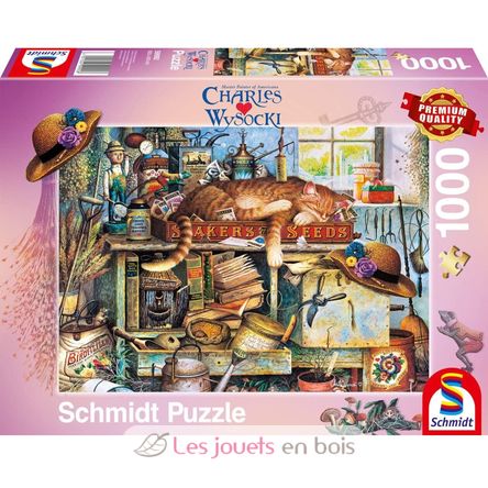 Puzzle Remington der Gärtner 1000 Teile S-59992 Schmidt Spiele 1