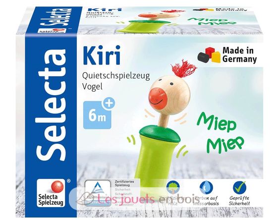 Kiri Vogel - Greifling mit Quietsche SE61058 Selecta 3