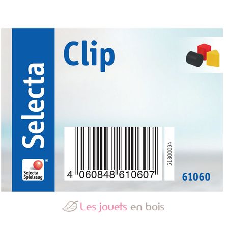 Massivholz-Clips 3,5 cm SE61060 Selecta 2