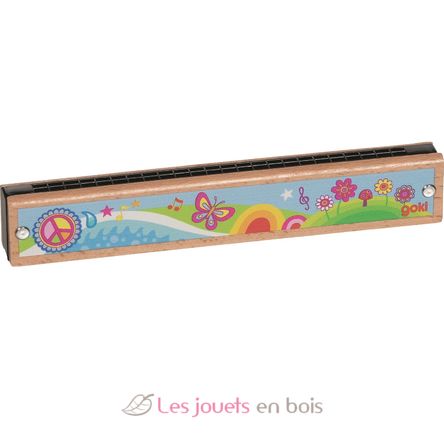 Mundharmonika Peace and Love GK61842 Goki 1
