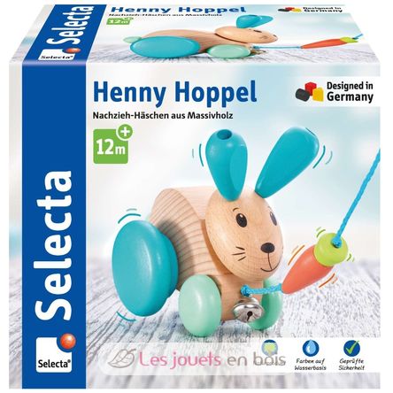 Henny Hoppel, Holzhase nachziehen SE62100 Selecta 2