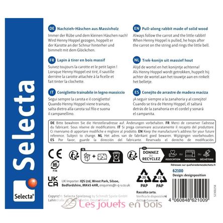 Henny Hoppel, Holzhase nachziehen SE62100 Selecta 4