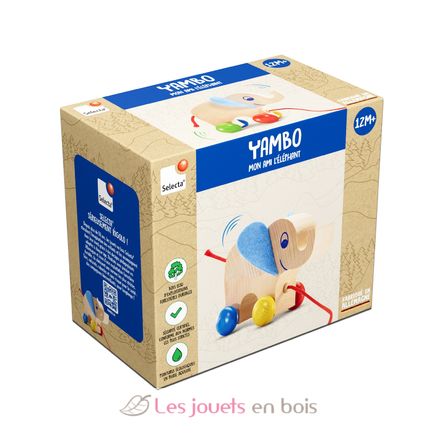 Yambo Nachzieh Elefant SE62925 Selecta 2