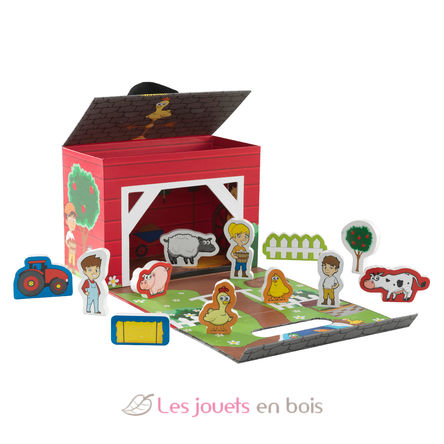 Bauernhof-Reisebox KI63386 Kidkraft 2