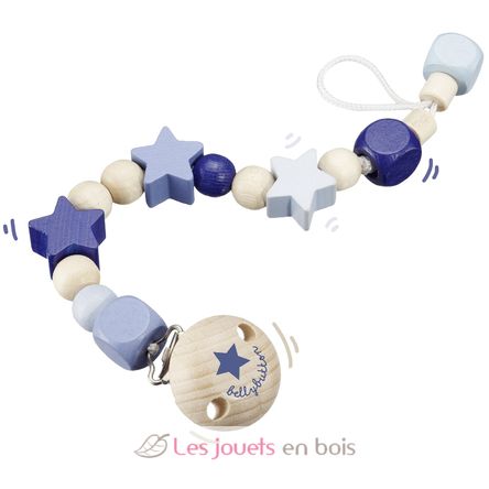 Schnullerkette Sternchenglück blau SE64014 Selecta 2
