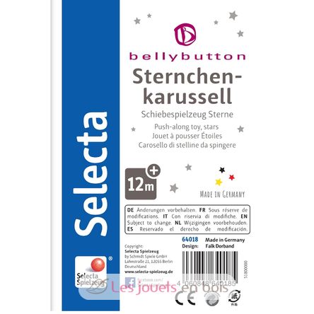 Sternchenkarusell zum Schieben SE64018 Selecta 6