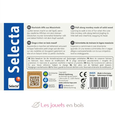 Nachzieh-Affe SE64025 Selecta 3