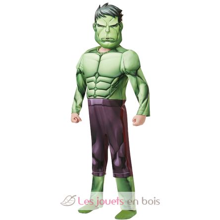 Hulk Deluxe Kinderkostüm, 7-8 Jahre R640839-T78 Rubies 1