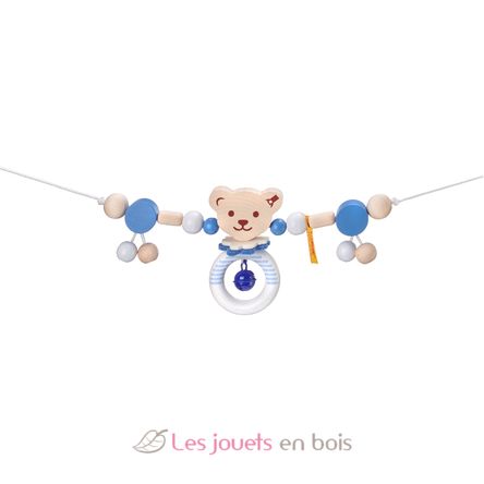 Kinderwagenkette Steiff Bär blau SE64305 Selecta 7