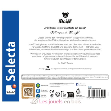 Motorikbrett Bär Steiff SE64309 Selecta 5