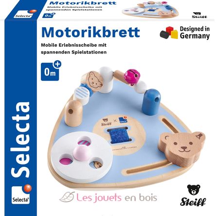 Motorikbrett Bär Steiff SE64309 Selecta 3