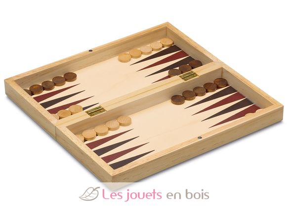 Schach, Dame und Backgammon CA648 Cayro 4