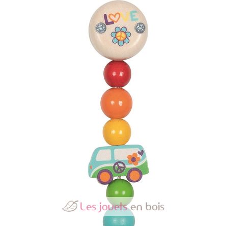 Schnullerkette Regenbogen-Van GK65358 Goki 2