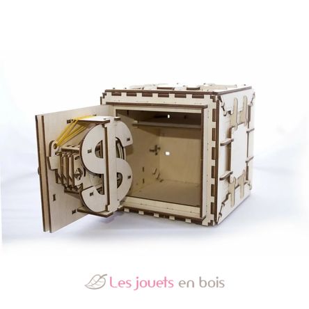 Safe Tresor Mechanische Modell Bausatz U-70011 Ugears 4