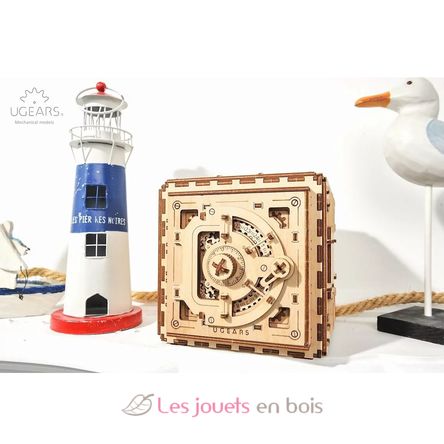 Safe Tresor Mechanische Modell Bausatz U-70011 Ugears 7