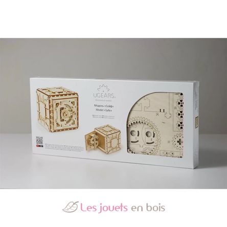 Safe Tresor Mechanische Modell Bausatz U-70011 Ugears 5