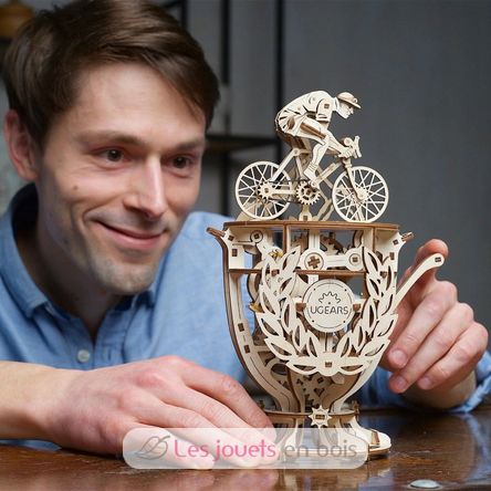 Automaton Fahrradfahrer Mechanische Modell U-70148 Ugears 4