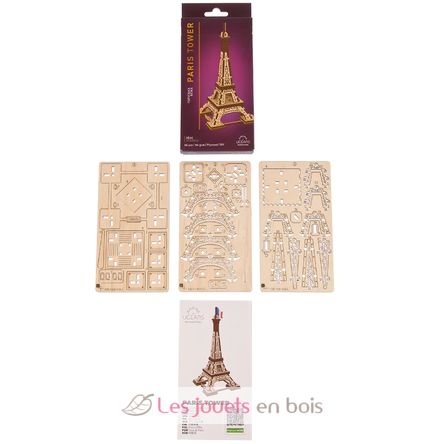 Mini-Eiffelturm Modell Bausatz U-70249 Ugears 4