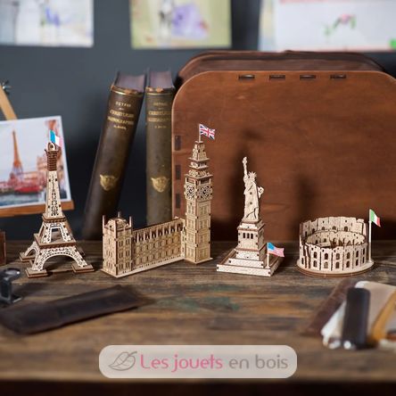 Mini-Eiffelturm Modell Bausatz U-70249 Ugears 8