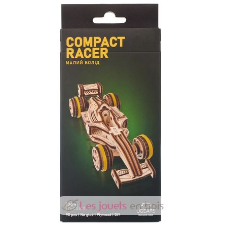 Mini-Rennwagen Mechanische Modell Bausatz U-70252 Ugears 11
