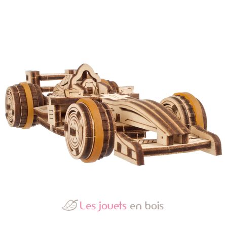 Mini-Rennwagen Mechanische Modell Bausatz U-70252 Ugears 1