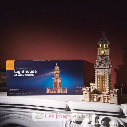 Leuchtturm von Alexandria Mechanische Modell U-70254 Ugears 9