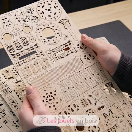 Leuchtturm von Alexandria Mechanische Modell U-70254 Ugears 3