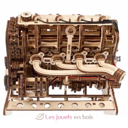 V8-Motor Mechanische Modell Bausatz U-70264 Ugears 6