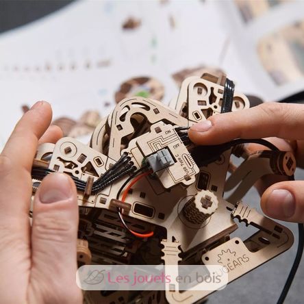 V8-Motor Mechanische Modell Bausatz U-70264 Ugears 12