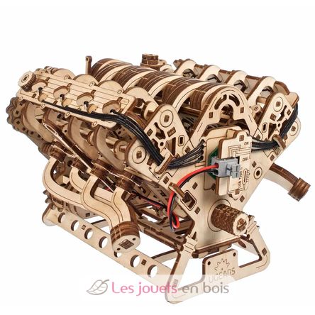 V8-Motor Mechanische Modell Bausatz U-70264 Ugears 2