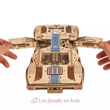 UGT-24 Langstrecken-Rennwagen Mechanische Modell U-70267 Ugears 2