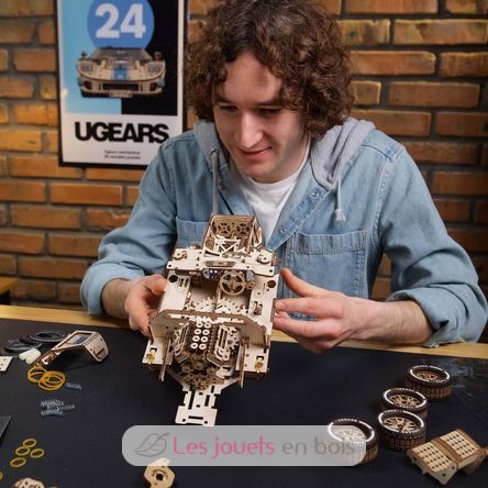 UGT-24 Langstrecken-Rennwagen Mechanische Modell U-70267 Ugears 6
