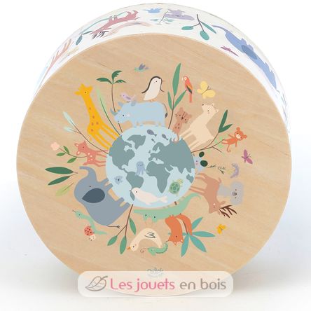 Cajon-Trommel Tiere der Welt Sarah Betz V7113 Vilac 2