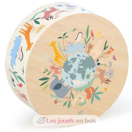 Cajon-Trommel Tiere der Welt Sarah Betz V7113 Vilac 3