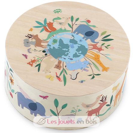 Cajon-Trommel Tiere der Welt Sarah Betz V7113 Vilac 4