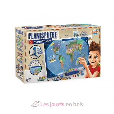 Magnetische Planisphäre BUK-7346 Buki France 1