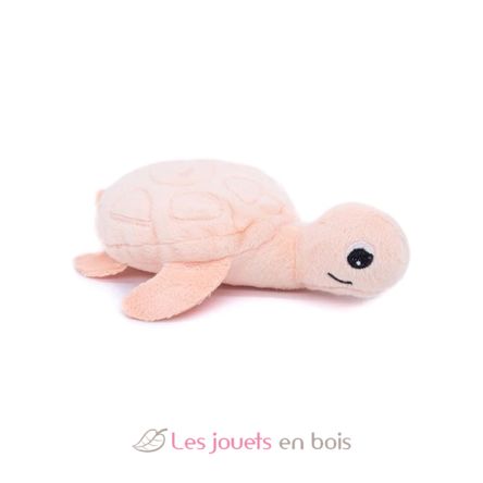 Plüsch Schildkrötenmutter-Baby rosa DE73501 Les Déglingos 8